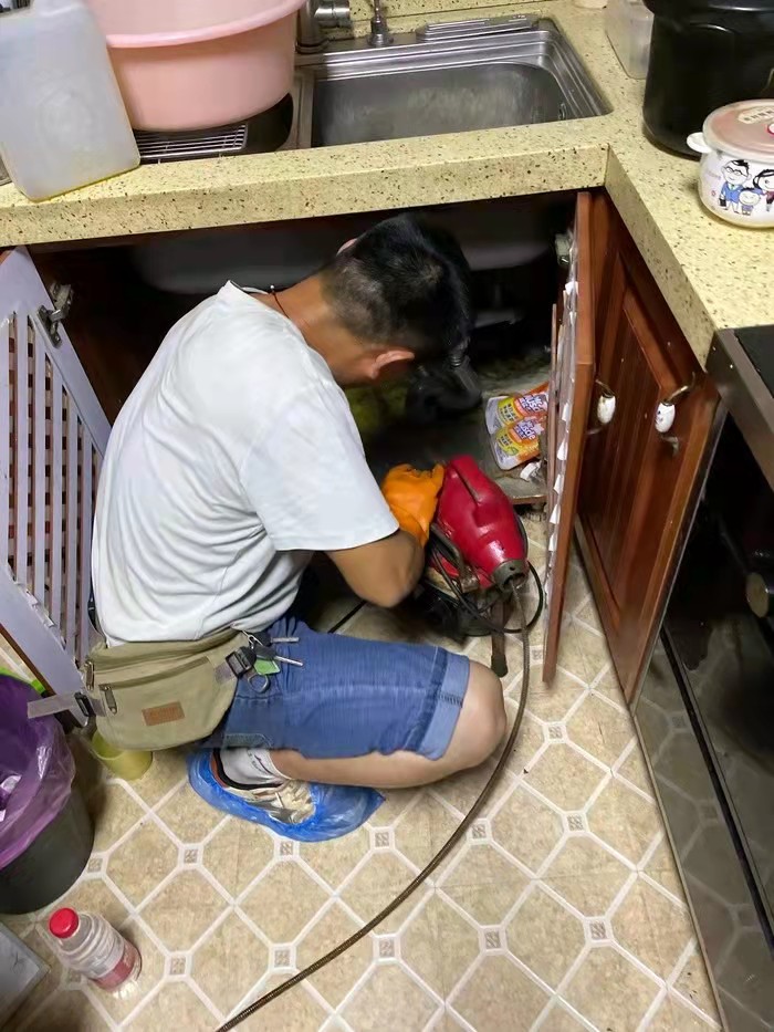 加茂镇通下水道